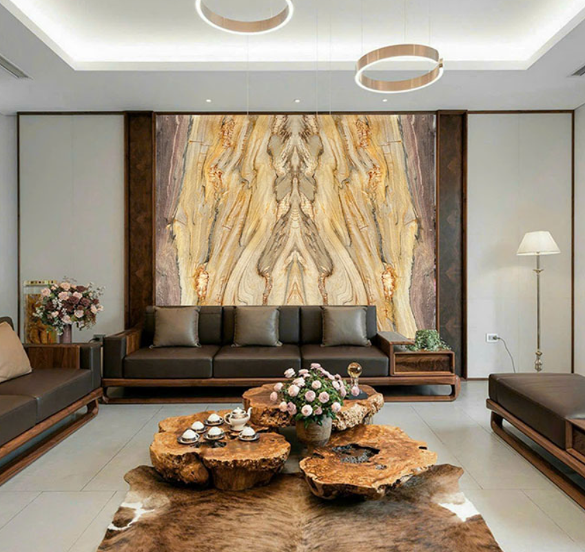 So Sánh Tranh Đá Thạch Anh Và Tranh Đá Onyx – Lựa Chọn Nào Phù Hợp Cho Nội Thất?