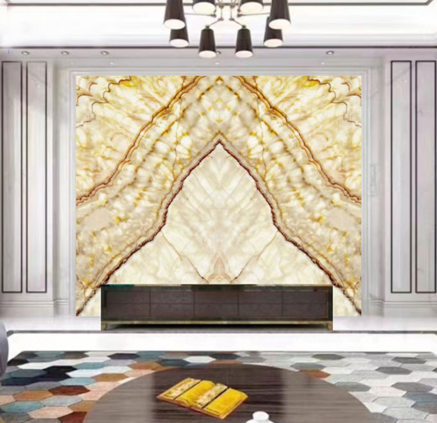 Tranh Đá Xuyên Sáng Onyx – Nghệ Thuật Từ Tinh Hoa Thiên Nhiên