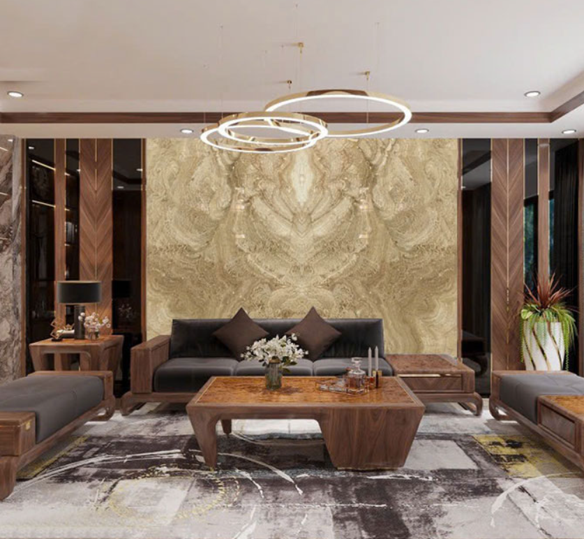 Tranh Đá Xuyên Sáng Onyx – Nghệ Thuật Từ Tinh Hoa Thiên Nhiên